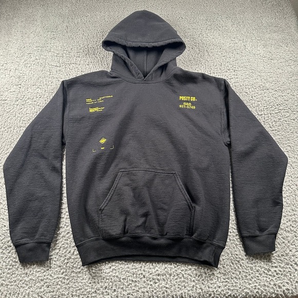 Post Malone Beerbongs & Bentleys Hoodie Black Medium Cotton Pullover Concert - Picture 1 of 8